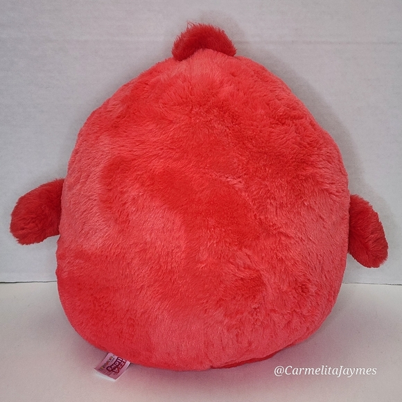 CAZLAN 🐦 Red Cardinal Fuzzamallow Original Squishmallow by Kelly Toy ☆ NWT ☆ - Picture 5 of 8